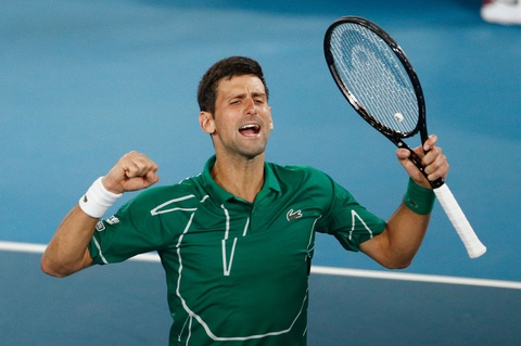 Thắng nhanh Federer, Djokovic vào chung kết Giải Úc mở rộng 2020 - Ảnh 1. Thắng nhanh Federer, Djokovic vào chung kết Giải Úc mở rộng 2020 - Ảnh 1.