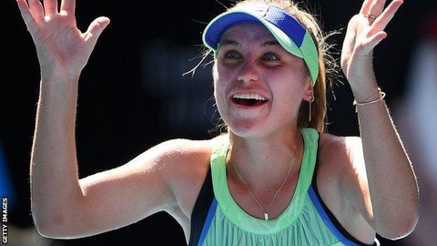 Hạ số 1 thế giới, Sofia Kenin lần đầu vào chung kết Grand Slam - Ảnh 1. Hạ số 1 thế giới, Sofia Kenin lần đầu vào chung kết Grand Slam - Ảnh 1.