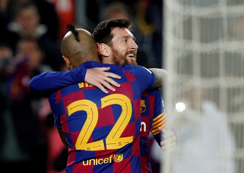 Messi lập cú đúp, Barcelona vùi dập Leganes ở Cúp Nhà Vua - Ảnh 1. Messi lập cú đúp, Barcelona vùi dập Leganes ở Cúp Nhà Vua - Ảnh 1.