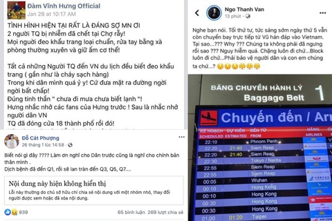 Ngô Thanh Vân, Đàm Vĩnh Hưng, Cát Phượng bị mời lên do thông tin sai về virus corona - Ảnh 2. Ngô Thanh Vân, Đàm Vĩnh Hưng, Cát Phượng bị mời lên do thông tin sai về virus corona - Ảnh 2.