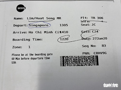 Người Singapore chết tại Trà Vinh là do bệnh, không phải corona - Ảnh 1. Người Singapore chết tại Trà Vinh là do bệnh, không phải corona - Ảnh 1.