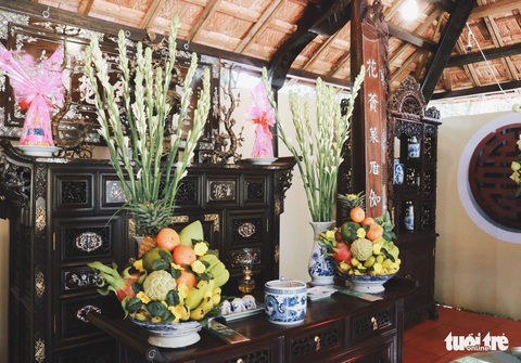 Trưng bày mâm cỗ, mâm ngũ quả 3 miền trong Lễ hội Tết Việt - Ảnh 7. Trưng bày mâm cỗ, mâm ngũ quả 3 miền trong Lễ hội Tết Việt - Ảnh 7.