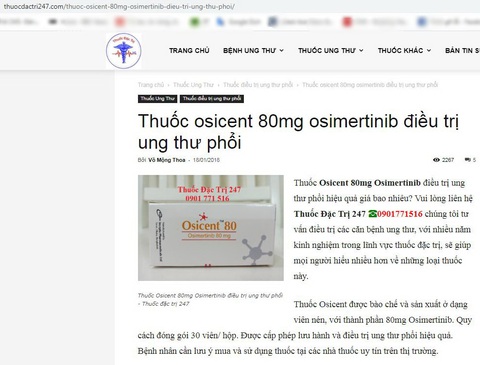 Bộ Y tế: Người dân không nên mua thuốc ung thư phổi trên mạng - Ảnh 3. Bộ Y tế: Người dân không nên mua thuốc ung thư phổi trên mạng - Ảnh 3.