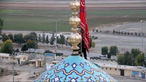 Xôn xao Iran lần đầu treo ‘lá cờ phục hận’ tưởng niệm tướng Soleimani - Ảnh 1. Xôn xao Iran lần đầu treo ‘lá cờ phục hận’ tưởng niệm tướng Soleimani - Ảnh 1.