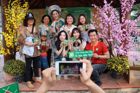 Bánh chưng, bánh giầy, bánh tét - linh hồn Tết Việt! - Ảnh 2. Bánh chưng, bánh giầy, bánh tét - linh hồn Tết Việt! - Ảnh 2.