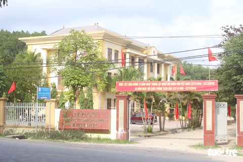 Kẻ gian phá két sắt ở UBND xã, lấy đi gần 100 triệu đồng - Ảnh 1. Kẻ gian phá két sắt ở UBND xã, lấy đi gần 100 triệu đồng - Ảnh 1.