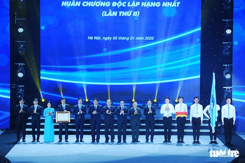 Hội Sinh viên Việt Nam đón nhận Huân chương Độc lập hạng nhất lần 2 - Ảnh 2. Hội Sinh viên Việt Nam đón nhận Huân chương Độc lập hạng nhất lần 2 - Ảnh 2.