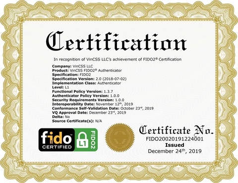 Vingroup đạt xác thực bảo mật FIDO2 toàn cầu - Ảnh 3. Vingroup đạt xác thực bảo mật FIDO2 toàn cầu - Ảnh 3.