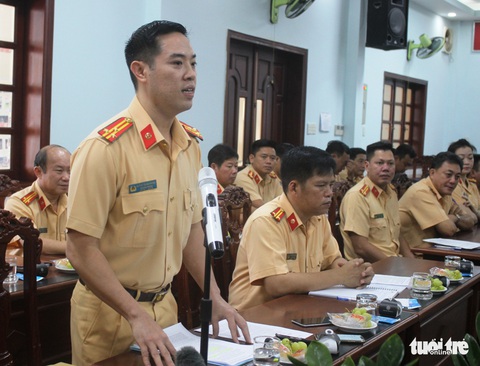 Cảnh sát giao thông cam kết không xảy ra tiêu cực khi xử lý ‘ma men’ - Ảnh 1. Cảnh sát giao thông cam kết không xảy ra tiêu cực khi xử lý ‘ma men’ - Ảnh 1.