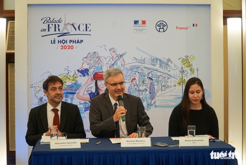 ‘Balade en France’ - lễ hội ẩm thực Pháp giữa lòng Hà Nội - Ảnh 2. ‘Balade en France’ - lễ hội ẩm thực Pháp giữa lòng Hà Nội - Ảnh 2.