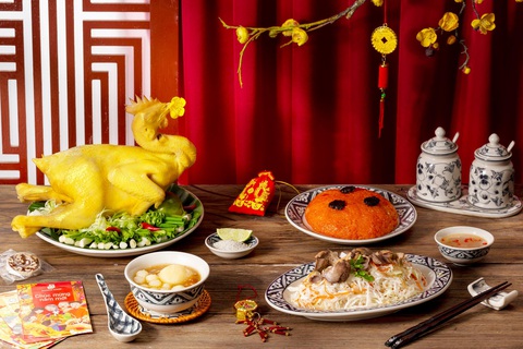 Có thể đặt hàng cả mâm cỗ ở siêu thị - Ảnh 3. Có thể đặt hàng cả mâm cỗ ở siêu thị - Ảnh 3.