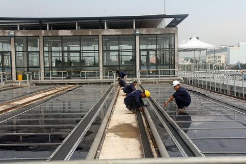 TP.HCM gom 3 nhà máy xử lý nước thải về một vị trí, tiết kiệm 88ha đất - Ảnh 1. TP.HCM gom 3 nhà máy xử lý nước thải về một vị trí, tiết kiệm 88ha đất - Ảnh 1.