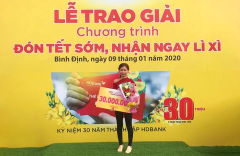 HD SAISON lì xì 30 triệu đồng cho khách hàng vay tiêu dùng - Ảnh 1. HD SAISON lì xì 30 triệu đồng cho khách hàng vay tiêu dùng - Ảnh 1.