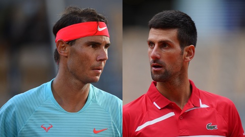 Nadal gặp Djokovic ở chung kết Roland Garros 2020 - Ảnh 1. Nadal gặp Djokovic ở chung kết Roland Garros 2020 - Ảnh 1.
