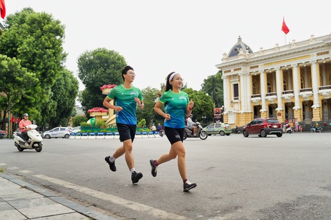 VPBank Hanoi Marathon ASEAN 2020 góp phần thể hiện tiếng nói Việt Nam - Ảnh 2. VPBank Hanoi Marathon ASEAN 2020 góp phần thể hiện tiếng nói Việt Nam - Ảnh 2.