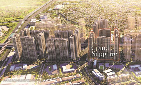 Sức hút từ tọa độ hoàng kim của tòa căn hộ Grand Sapphire 2 Vinhomes Smart City - Ảnh 1. Sức hút từ tọa độ hoàng kim của tòa căn hộ Grand Sapphire 2 Vinhomes Smart City - Ảnh 1.