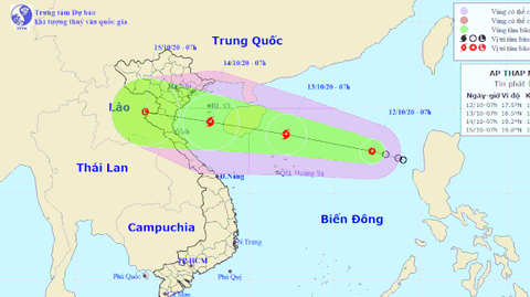 Thêm không khí lạnh, áp thấp nhiệt đới diễn biến phức tạp - Ảnh 1. Thêm không khí lạnh, áp thấp nhiệt đới diễn biến phức tạp - Ảnh 1.