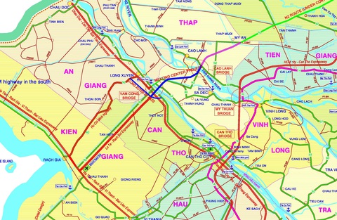 Ngày 15-10, thông xe kỹ thuật tuyến Lộ Tẻ - Rạch Sỏi dài 51km - Ảnh 2. Ngày 15-10, thông xe kỹ thuật tuyến Lộ Tẻ - Rạch Sỏi dài 51km - Ảnh 2.