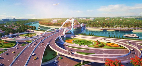 Thủ tướng nhấn nút khởi công xây dựng cầu Rào mới - Ảnh 2. Thủ tướng nhấn nút khởi công xây dựng cầu Rào mới - Ảnh 2.