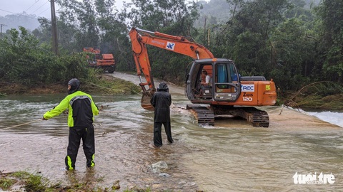 Đã liên lạc được với nhóm công nhân ở thủy điện Rào Trăng 3 - Ảnh 1. Đã liên lạc được với nhóm công nhân ở thủy điện Rào Trăng 3 - Ảnh 1.