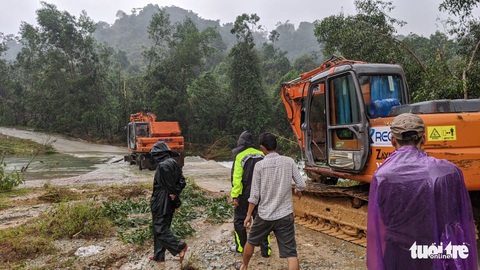 Đã liên lạc được với nhóm công nhân ở thủy điện Rào Trăng 3 - Ảnh 8. Đã liên lạc được với nhóm công nhân ở thủy điện Rào Trăng 3 - Ảnh 8.