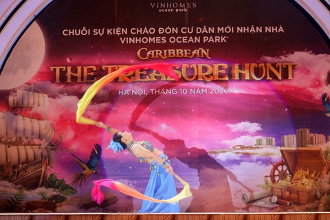 Cư dân Vinhomes Ocean Park tưng bừng văn nghệ ngay sau bàn giao - Ảnh 3. Cư dân Vinhomes Ocean Park tưng bừng văn nghệ ngay sau bàn giao - Ảnh 3.