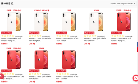 Cửa hàng xách tay cho đặt mua iPhone 12 nhưng không công bố giá - Ảnh 1. Cửa hàng xách tay cho đặt mua iPhone 12 nhưng không công bố giá - Ảnh 1.