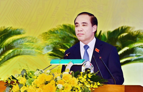 Ông Chẩu Văn Lâm tái đắc cử bí thư Tỉnh ủy Tuyên Quang - Ảnh 1. Ông Chẩu Văn Lâm tái đắc cử bí thư Tỉnh ủy Tuyên Quang - Ảnh 1.
