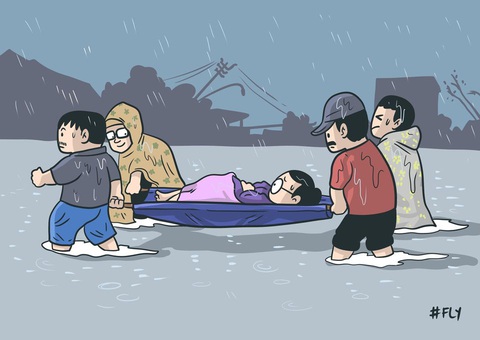 Thương về miền Trung trong tranh 9x Đan Độc Đáo - Ảnh 12. Thương về miền Trung trong tranh 9x Đan Độc Đáo - Ảnh 12.