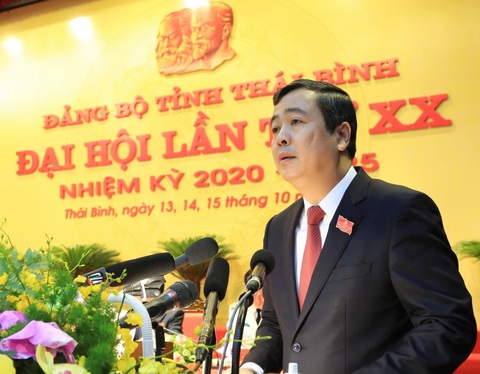 Tiến sĩ điện tử - viễn thông tiếp tục được bầu làm bí thư Tỉnh ủy Thái Bình - Ảnh 1. Tiến sĩ điện tử - viễn thông tiếp tục được bầu làm bí thư Tỉnh ủy Thái Bình - Ảnh 1.
