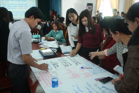 Chưa tập huấn xong, giáo viên đã phải dạy chương trình lớp 1 mới - Ảnh 1. Chưa tập huấn xong, giáo viên đã phải dạy chương trình lớp 1 mới - Ảnh 1.
