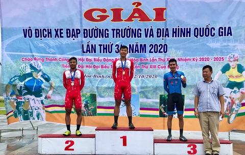 Nguyễn Tuấn Vũ giành huy chương vàng cho xe đạp TP.HCM - Ảnh 1. Nguyễn Tuấn Vũ giành huy chương vàng cho xe đạp TP.HCM - Ảnh 1.