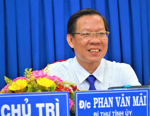 Ông Phan Văn Mãi tái đắc cử Bí thư Tỉnh ủy Bến Tre - Ảnh 1. Ông Phan Văn Mãi tái đắc cử Bí thư Tỉnh ủy Bến Tre - Ảnh 1.