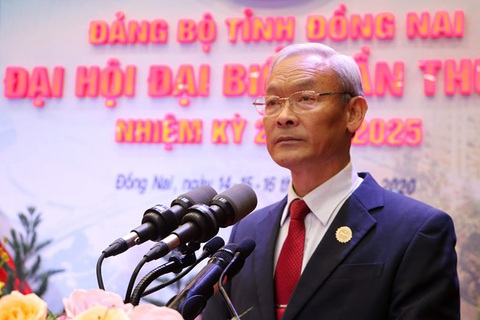 Ông Nguyễn Phú Cường tái đắc cử bí thư Tỉnh ủy Đồng Nai - Ảnh 1. Ông Nguyễn Phú Cường tái đắc cử bí thư Tỉnh ủy Đồng Nai - Ảnh 1.
