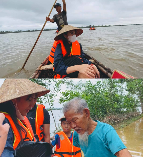 Thủy Tiên đi Huế, Quảng Trị, Mỹ Tâm về Quảng Nam, Trấn Thành 1 ngày quyên được 3,2 tỉ - Ảnh 2. Thủy Tiên đi Huế, Quảng Trị, Mỹ Tâm về Quảng Nam, Trấn Thành 1 ngày quyên được 3,2 tỉ - Ảnh 2.