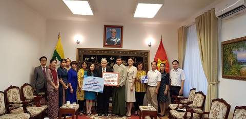 Đại sứ Myanmar muốn học tập kinh nghiệm chống COVID-19 của Việt Nam - Ảnh 1. Đại sứ Myanmar muốn học tập kinh nghiệm chống COVID-19 của Việt Nam - Ảnh 1.