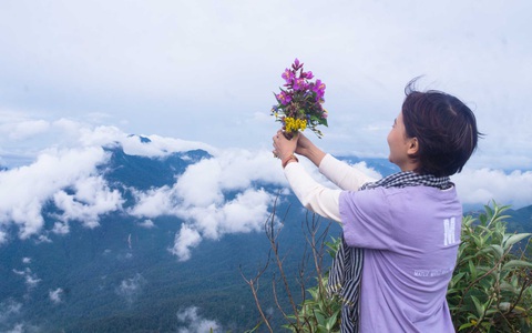 Săn mây ở đỉnh Lảo Thẩn - Ảnh 3. Săn mây ở đỉnh Lảo Thẩn - Ảnh 3.