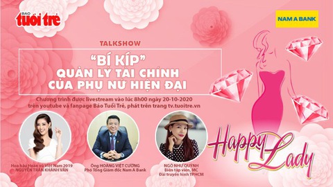 Talkshow Bí kíp quản lý tài chính của phụ nữ hiện đại diễn ra ngày 20/10 - Ảnh 1. Talkshow Bí kíp quản lý tài chính của phụ nữ hiện đại diễn ra ngày 20/10 - Ảnh 1.