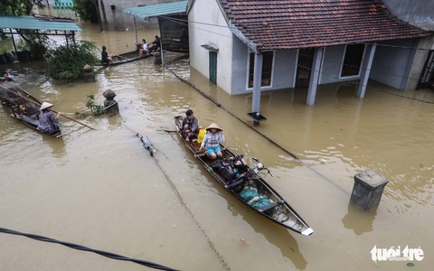 Vào ngôi làng 10 ngày gánh 3 trận lũ - Ảnh 15. Vào ngôi làng 10 ngày gánh 3 trận lũ - Ảnh 15.