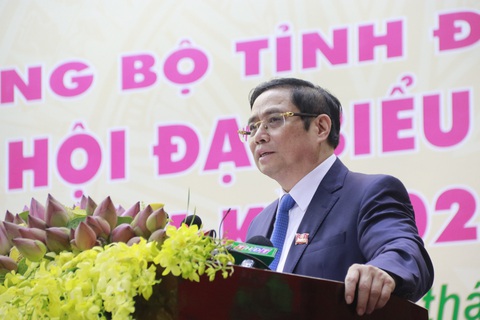 Đại hội Đảng bộ tỉnh Đồng Tháp: Phải kiên trì tạo dựng hình ảnh thuần khiết như hồn sen - Ảnh 1. Đại hội Đảng bộ tỉnh Đồng Tháp: Phải kiên trì tạo dựng hình ảnh thuần khiết như hồn sen - Ảnh 1.