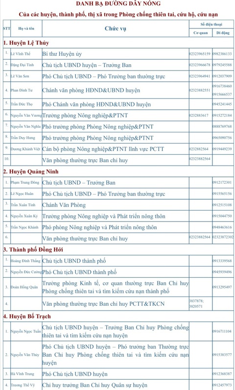 Lũ mức lịch sử, bà con Quảng Bình, Hà Tĩnh cần hỗ trợ gọi cho ai? - Ảnh 3. Lũ mức lịch sử, bà con Quảng Bình, Hà Tĩnh cần hỗ trợ gọi cho ai? - Ảnh 3.