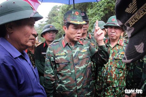 Vụ sạt lở núi vùi lấp 22 người: Đã tìm thấy toàn bộ thi thể cán bộ, chiến sĩ - Ảnh 3. Vụ sạt lở núi vùi lấp 22 người: Đã tìm thấy toàn bộ thi thể cán bộ, chiến sĩ - Ảnh 3.