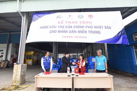 Nhật viện trợ khẩn cấp tới người dân vùng bão lũ ở Thừa Thiên Huế - Ảnh 1. Nhật viện trợ khẩn cấp tới người dân vùng bão lũ ở Thừa Thiên Huế - Ảnh 1.
