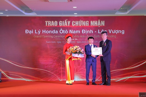 Chính thức khai trương Đại lý Honda Ôtô Nam Định - Lộc Vượng - Ảnh 2. Chính thức khai trương Đại lý Honda Ôtô Nam Định - Lộc Vượng - Ảnh 2.