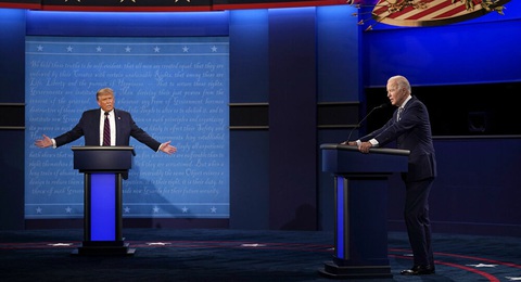 Ông Biden chi tiền vượt ông Trump tại các bang chiến trường - Ảnh 1. Ông Biden chi tiền vượt ông Trump tại các bang chiến trường - Ảnh 1.