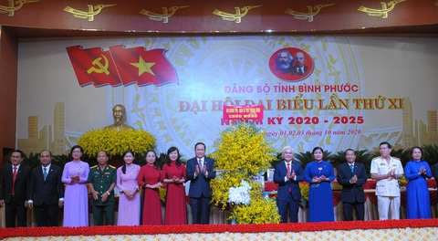 Đại hội Đảng bộ tỉnh Bình Phước: Đẩy mạnh phát triển công nghiệp - Ảnh 1. Đại hội Đảng bộ tỉnh Bình Phước: Đẩy mạnh phát triển công nghiệp - Ảnh 1.