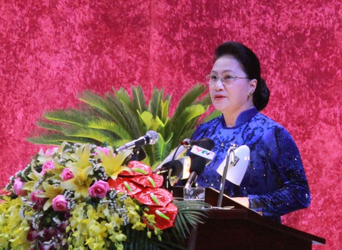 Chủ tịch Quốc hội chỉ ra những khuyết điểm để tỉnh Hòa Bình khắc phục trong nhiệm kỳ tới - Ảnh 1. Chủ tịch Quốc hội chỉ ra những khuyết điểm để tỉnh Hòa Bình khắc phục trong nhiệm kỳ tới - Ảnh 1.
