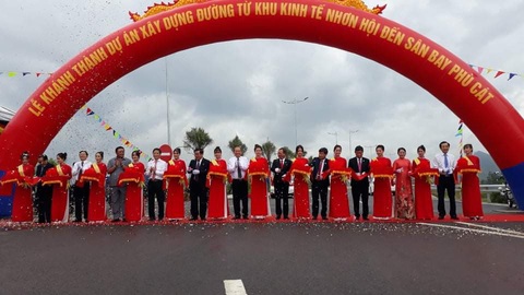 Trục đường mới kích thích bất động sản, du lịch Bình Định bứt phá - Ảnh 1. Trục đường mới kích thích bất động sản, du lịch Bình Định bứt phá - Ảnh 1.