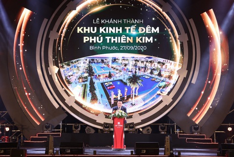 Khánh thành Khu kinh tế đêm Phú Thiên Kim - tỉnh Bình Phước - Ảnh 1. Khánh thành Khu kinh tế đêm Phú Thiên Kim - tỉnh Bình Phước - Ảnh 1.