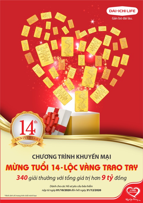 Dai-ichi Life Việt Nam tung khuyến mãi lên đến 9 tỉ đồng - Ảnh 1. Dai-ichi Life Việt Nam tung khuyến mãi lên đến 9 tỉ đồng - Ảnh 1.
